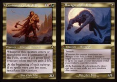 Huntmaster of the Fells // Ravager of the Fells (0470) (Retro Frame) - Foil